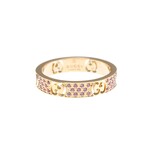 Gucci // 18k Rose Gold Icon Stardust Pink Sapphire Ring // Ring Size: 7.25 // Store Display