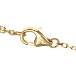 Cartier // 18k Rose Gold + 18k White Gold + 18k Yellow Gold Trinity Heart Pendant Necklace // 14.96"-16.14" // Store Display