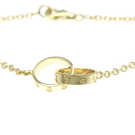 Cartier // 18k Yellow Gold Baby Love Bracelet II // 6.69" // Store Display
