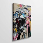 Roaring Lion by DAAS (26"H x 18"W x 1.5"D)