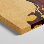 Dia de los Muertos by Dai Chris Art (26"H x 18"W x 1.5"D)