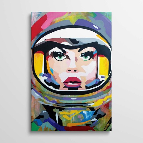 Space Girl by DAAS (26"H x 18"W x 1.5"D)