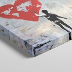 Wild World by DB Waterman (26"H x 18"W x 1.5"D)