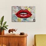 First Kiss by Dakota Dean (18"H x 26"W x 1.5"D)