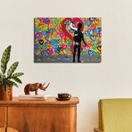 Hearts by DB Waterman (18"H x 26"W x 1.5"D)