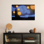 Starry Night by Octavian Mielu (18"H x 26"W x 1.5"D)