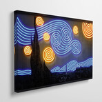 Starry Night by Octavian Mielu (18"H x 26"W x 1.5"D)