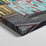 Graffiti Tramway Lisbon by Philippe Hugonnard (26"H x 18"W x 1.5"D)