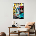 Graffiti Tramway Lisbon by Philippe Hugonnard (26"H x 18"W x 1.5"D)