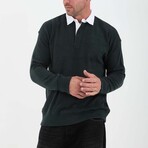 Solid Polo Pullover // Nephthy-Green (M)