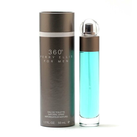 Men's Fragrance // Perry Ellis // 360 For Men EDT Spray // 1.7 oz