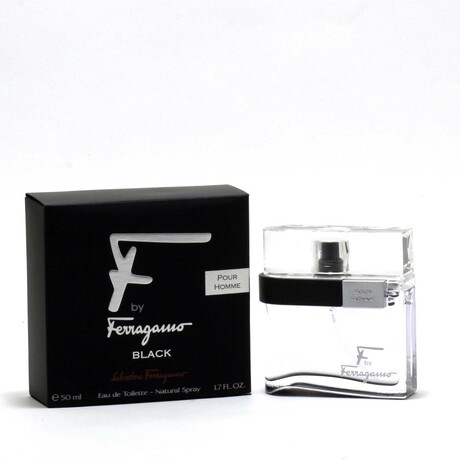 Men's Fragrance // Salvatore Ferragamo // F By Ferragamo Black EDT Spray // 1.7 oz
