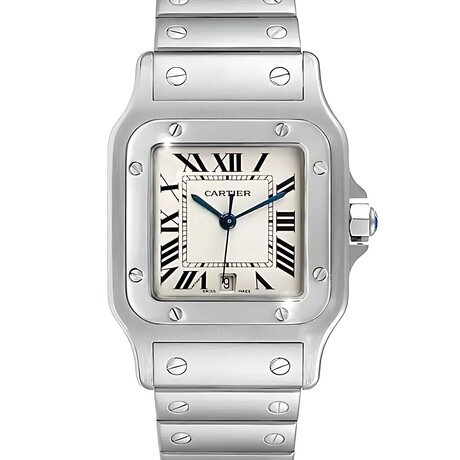 Cartier Santos Galbee Quartz // W20060D6 // Pre-Owned