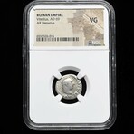 Rare Roman Emperor Silver Coin // Vitellius Reigned Just 8 Months!