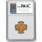 Gorgeous Medieval Venice Gold Coin Depicting Christ // 1559-1567 AD