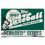 1987 Topps Traded Baseball Factory Set // BBCE Wrapped FASC
