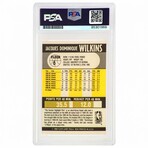 Dominique Wilkins // Signed Hawks 1990-91 Fleer Card #6