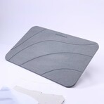 Matmend Stone Bath Mat 3-in-1 Diatomaceous Earth Drying Set