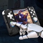 XF40H Retro Handheld Game Console // 18K+ Classic Games // 64GB (Transparent Black)