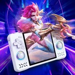 XF40H Retro Handheld Game Console // 18K+ Classic Games // 64GB (Transparent Black)