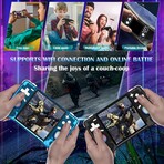 XF40H Retro Handheld Game Console // 18K+ Classic Games // 64GB (Transparent Black)