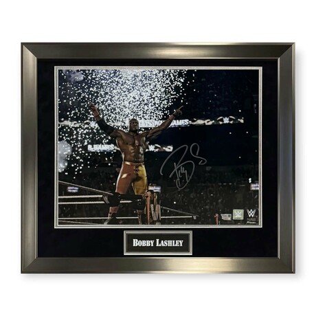 Bobby Lashley // Signed Photo + Framed