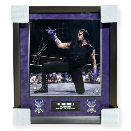 The Undertaker // Signed Photo + Framed // Pose