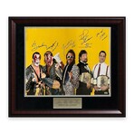 Ax & Smash, Hart, DeBiase & "I.R.S." Rotunda // Signed Photo + Framed