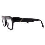 Fendi // Unisex // FE50113I 001 Square Optical Glasses // Black + Clear Demo Lenses