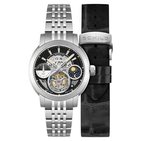 Schild Heinrich GMT Moonphase Tourbillon Limited Edition Manual Wind // SC-1018-11