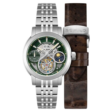 Schild Heinrich GMT Moonphase Tourbillon Limited Edition Manual Wind // SC-1018-55