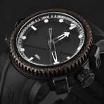 RJ Octopus Titanic Rusted Steel Bezel Divers Automatic // RJ.T.AU.DI.001.01