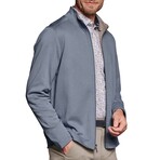 XC4 Reversible Full Zip // Light Blue + Tan (S)