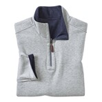 Icon Reversible Quarter-Zip // Navy + Storm (S)