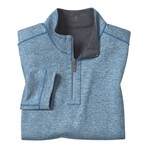 XC4 Performance Reversible Quarter-Zip // Navy + Light Blue (S)