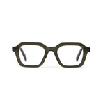 Men's // Lennox Optical Glasses // Clear Dark Olive