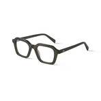 Men's // Lennox Optical Glasses // Clear Dark Olive