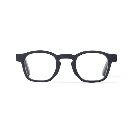 Men's // Enzo Optical Glasses // Dark Blue Cobalt