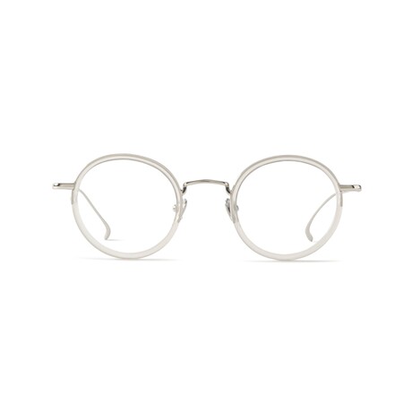 Men's // Nicolas Optical Glasses // Clear Gray + Silver