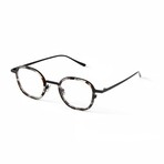 Men's // Thierry Optical Glasses // Matte Black Onyx Marble