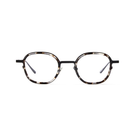 Men's // Thierry Optical Glasses // Matte Black Onyx Marble