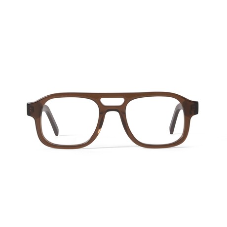 Men's // Lenny Optical Glasses // Clear Brown