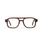 Men's // Lenny Optical Glasses // Clear Brown
