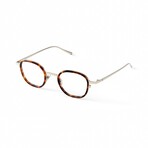 Men's // Thierry Optical Glasses // Matte Silver Tortoise