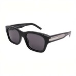 Givenchy // Men's // GV40083F 01A Square Sunglasses // Black + Grey Sun Lenses