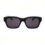 Givenchy // Men's // GV40083F 01A Square Sunglasses // Black + Grey Sun Lenses