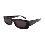 Saint Laurent // Men's // SL553 001 Square Sunglasses // Black + Grey Sun Lenses