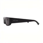 Saint Laurent // Men's // SL553 001 Square Sunglasses // Black + Grey Sun Lenses