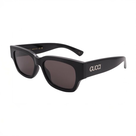 Gucci // Men's // GG1794S 001 Square Sunglasses // Black + Gray Lenses
