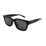 Gucci // Men's // GG1857S 001 Square Sunglasses // Black + Gray Lenses